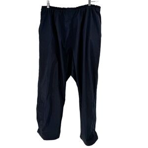 FootJoy DryJoys Water Resistant Pullover Golf Pants Men's XL Black Windbreaker